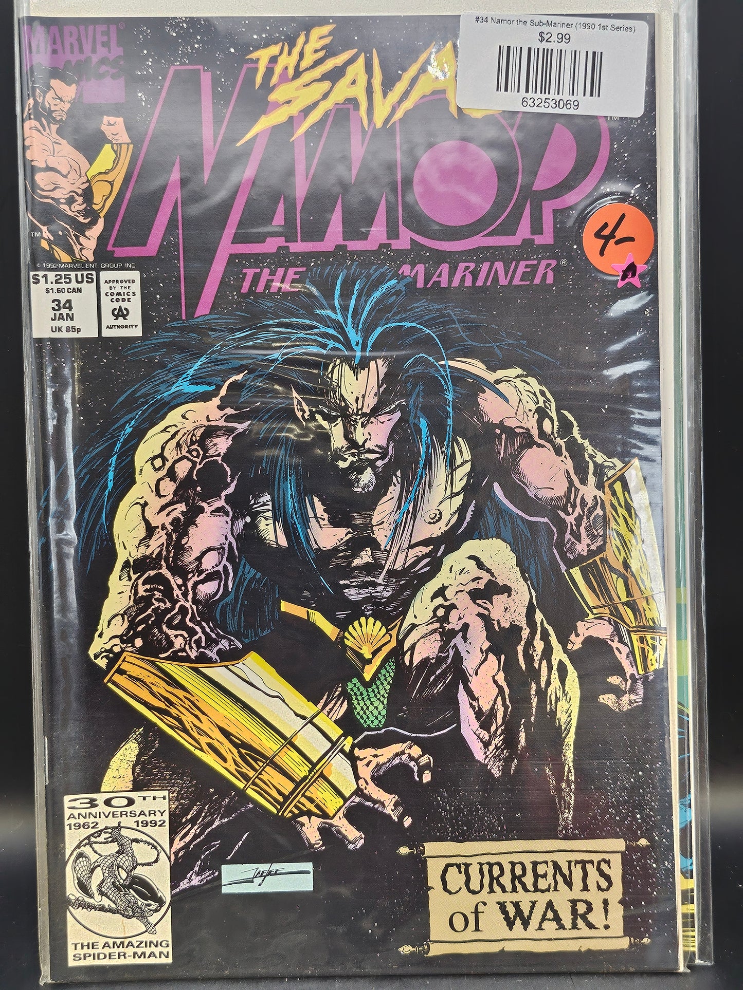 #34 Namor the Sub-Mariner (1990 1st Series)