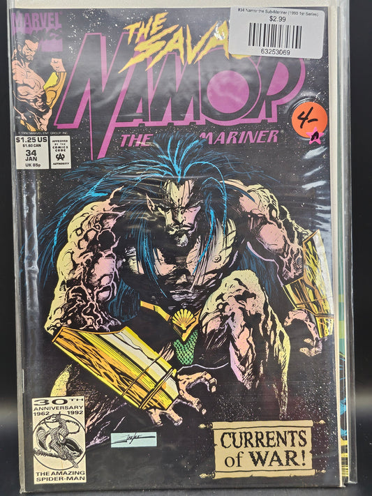 #34 Namor the Sub-Mariner (1990 1st Series)