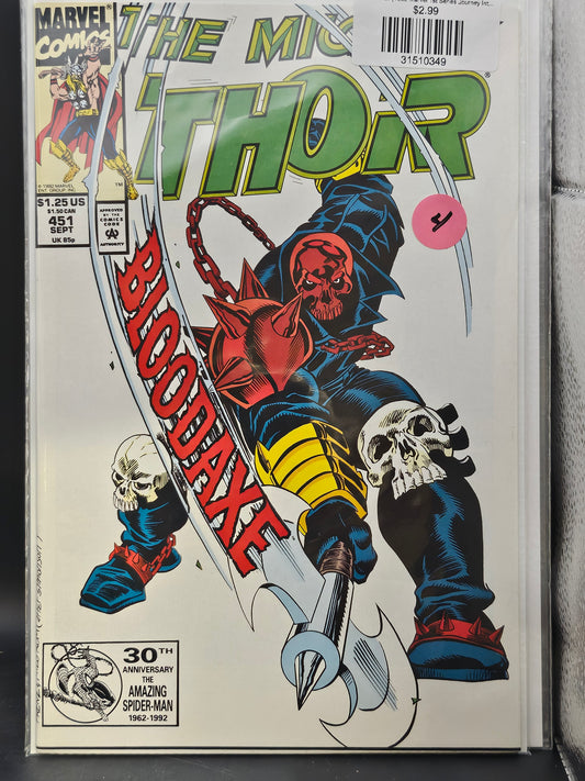 #451d Thor (1962 Marvel 1st Series Journey Into Mystery)