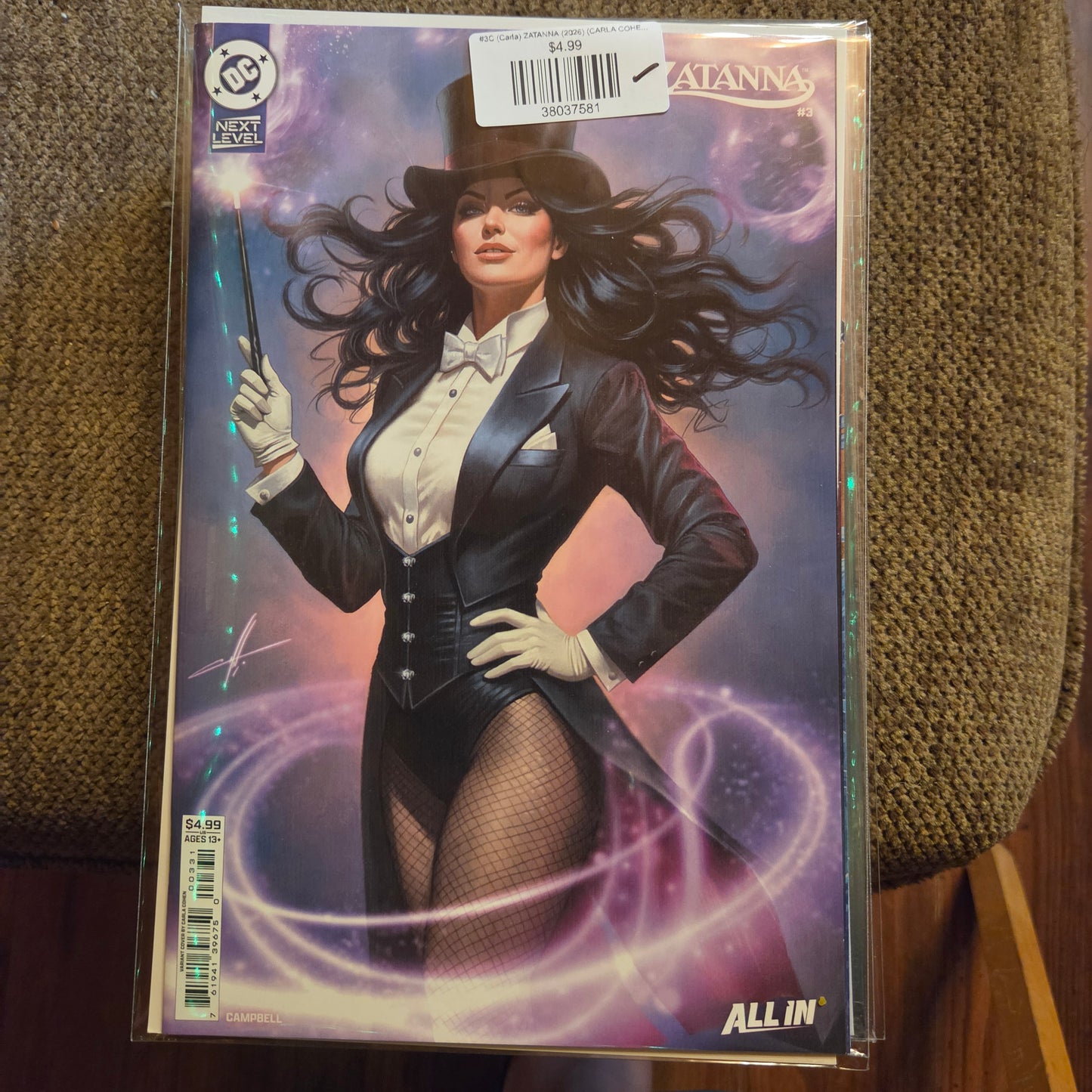 #3C (Carla) ZATANNA (2026) (CARLA COHEN CARD STOCK VAR)