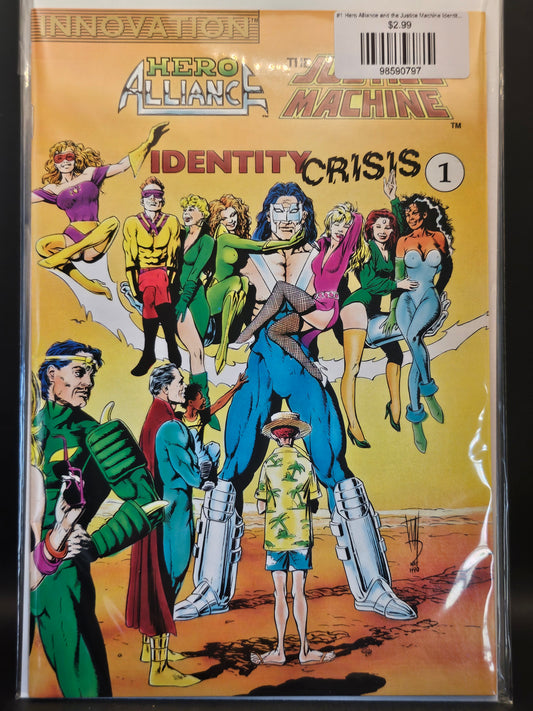#1 Hero Alliance and the Justice Machine Identity Crisis (1990)
