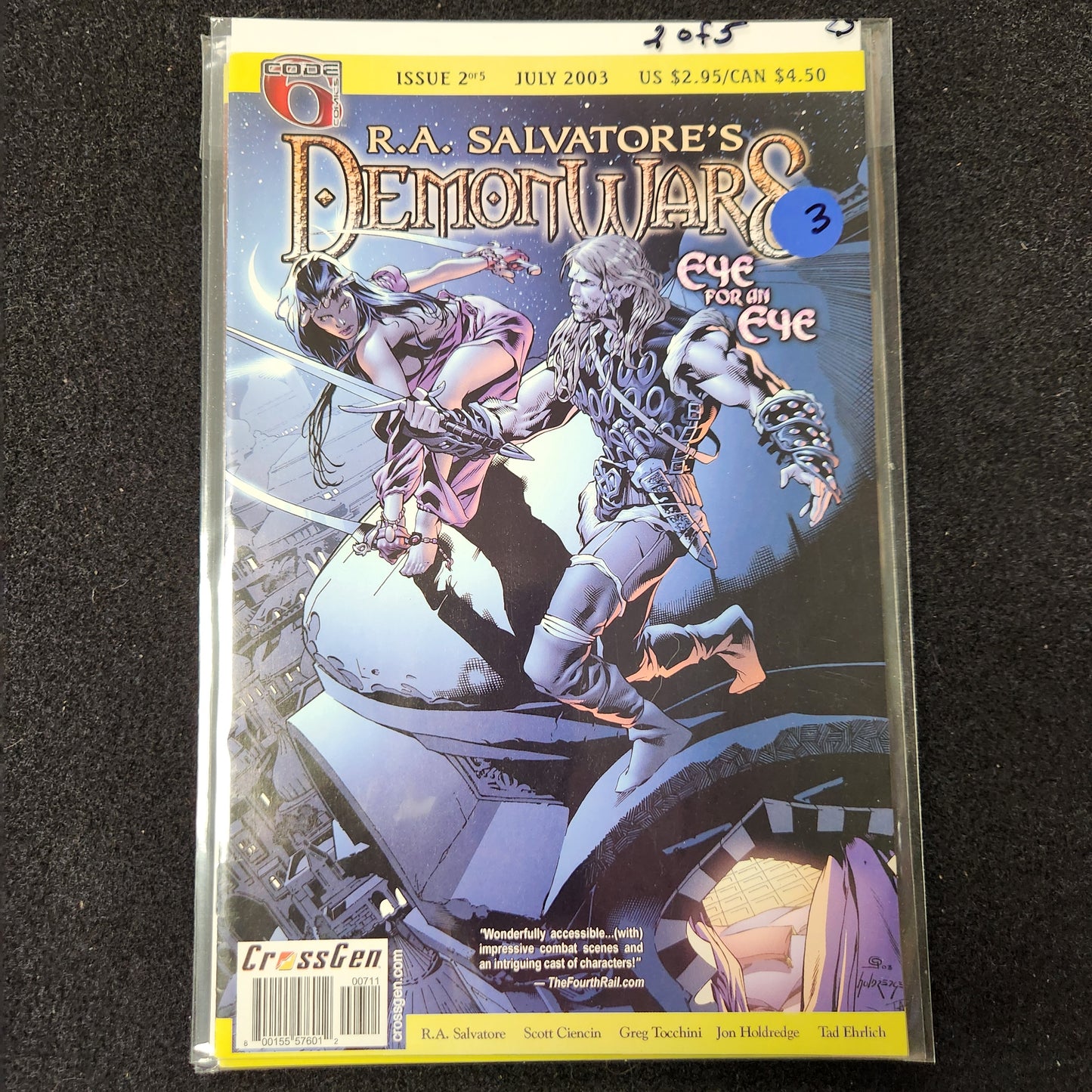 114.101 – #2 of 5 – limited series – Demon Wars Eye for an Eye