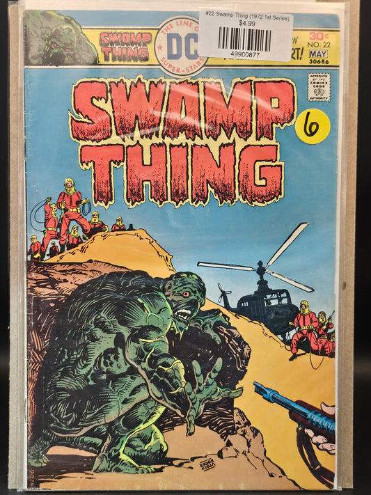#22 Swamp Thing (1972 1st Series)