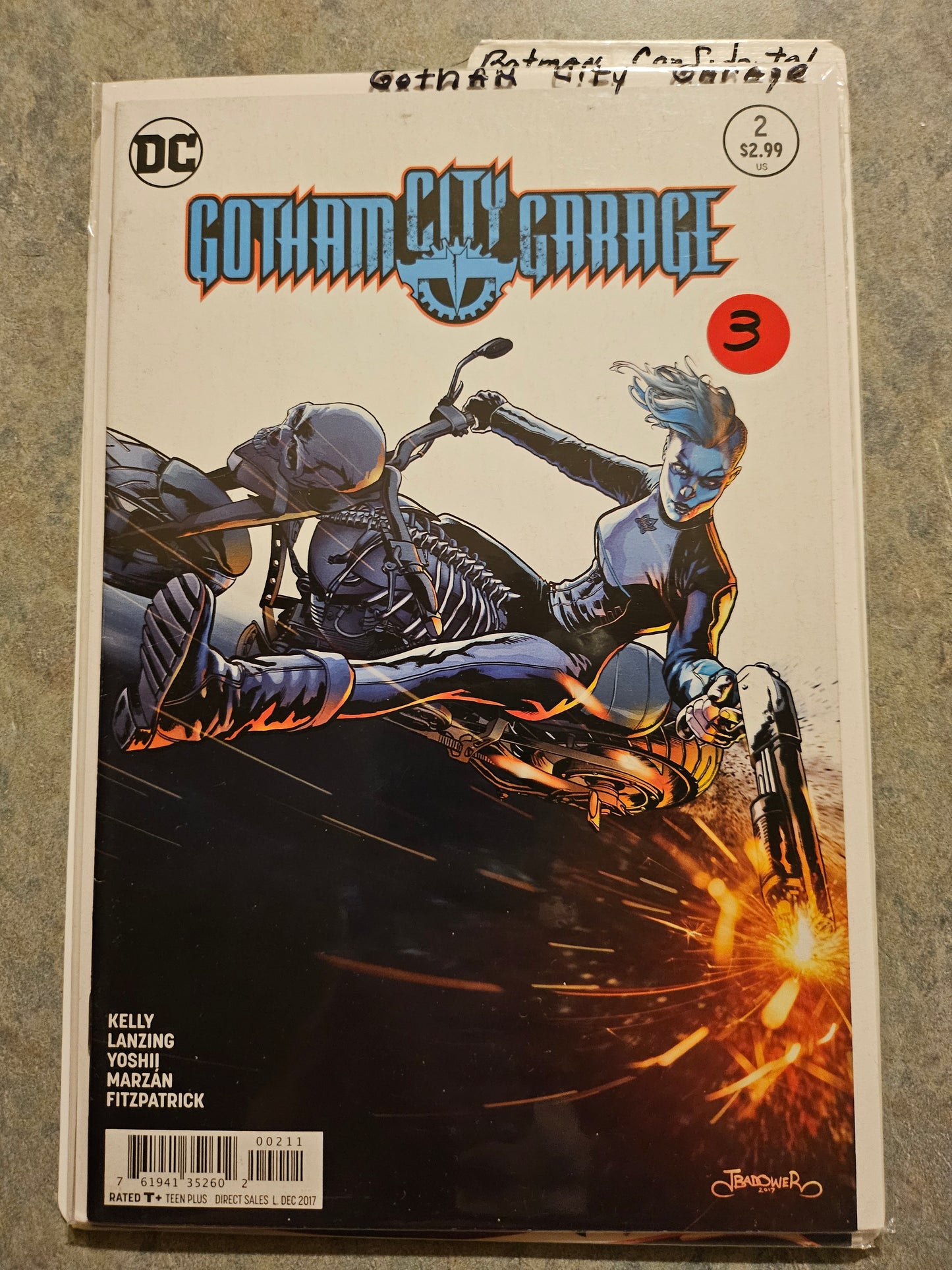 Gotham City Garage – DC Comics – (2017–2018) – Volume 1 – Limited Series – #2 of 12