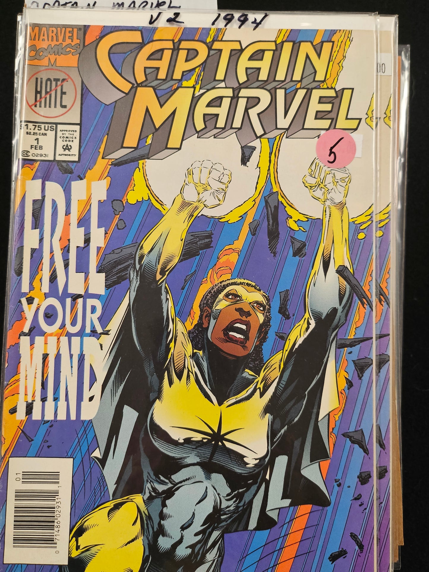 104.101 – Captain Marvel - #1 -1994 v2