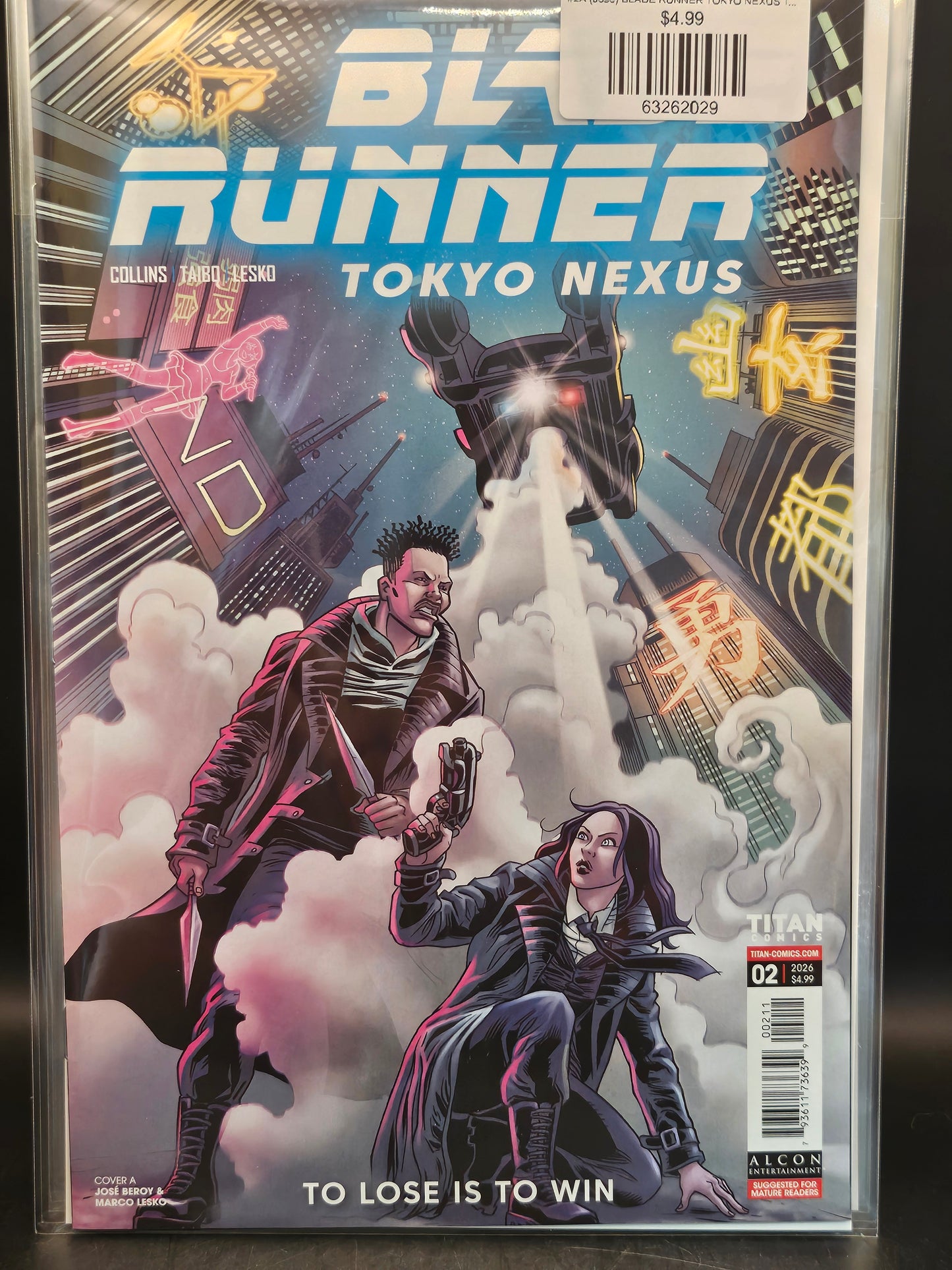 #2A (Jose) BLADE RUNNER TOKYO NEXUS TO LOSE IS TO WIN (OF 4 JOSE BEROY)