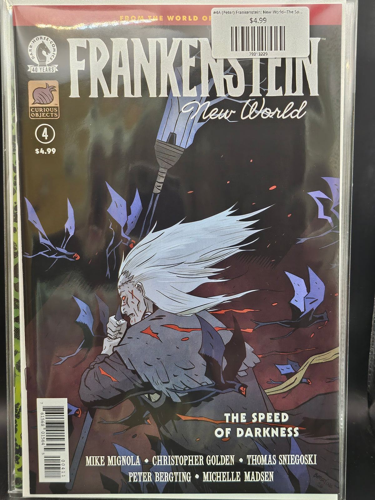 #4A (Peter) Frankenstein: New World--The Speed of Darkness (Peter Bergting)