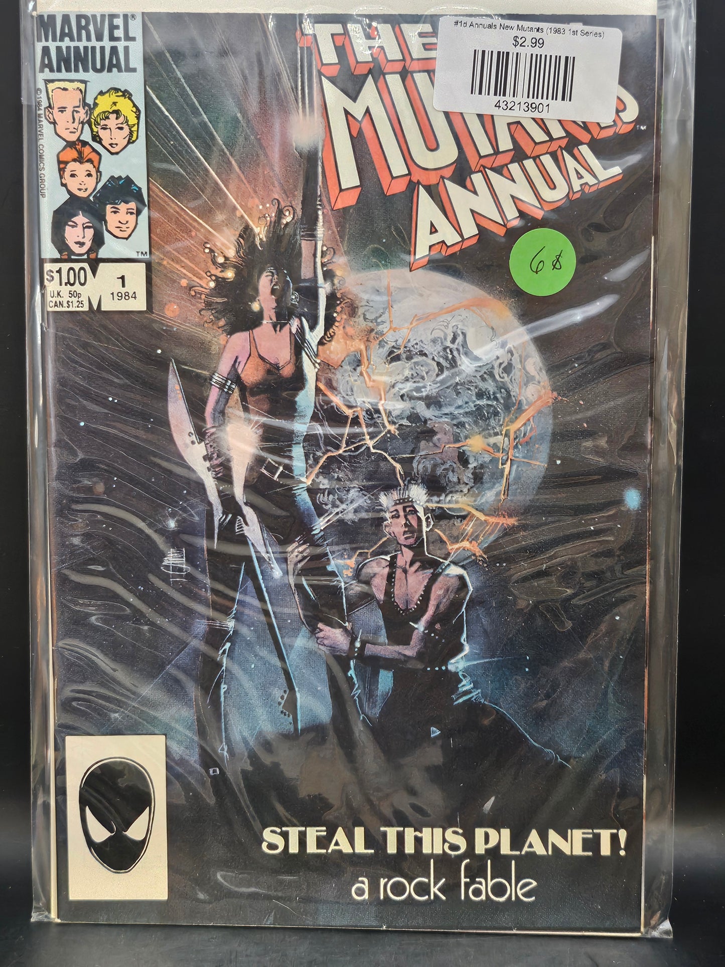 #1d Annuals New Mutants (1983 1st Series)