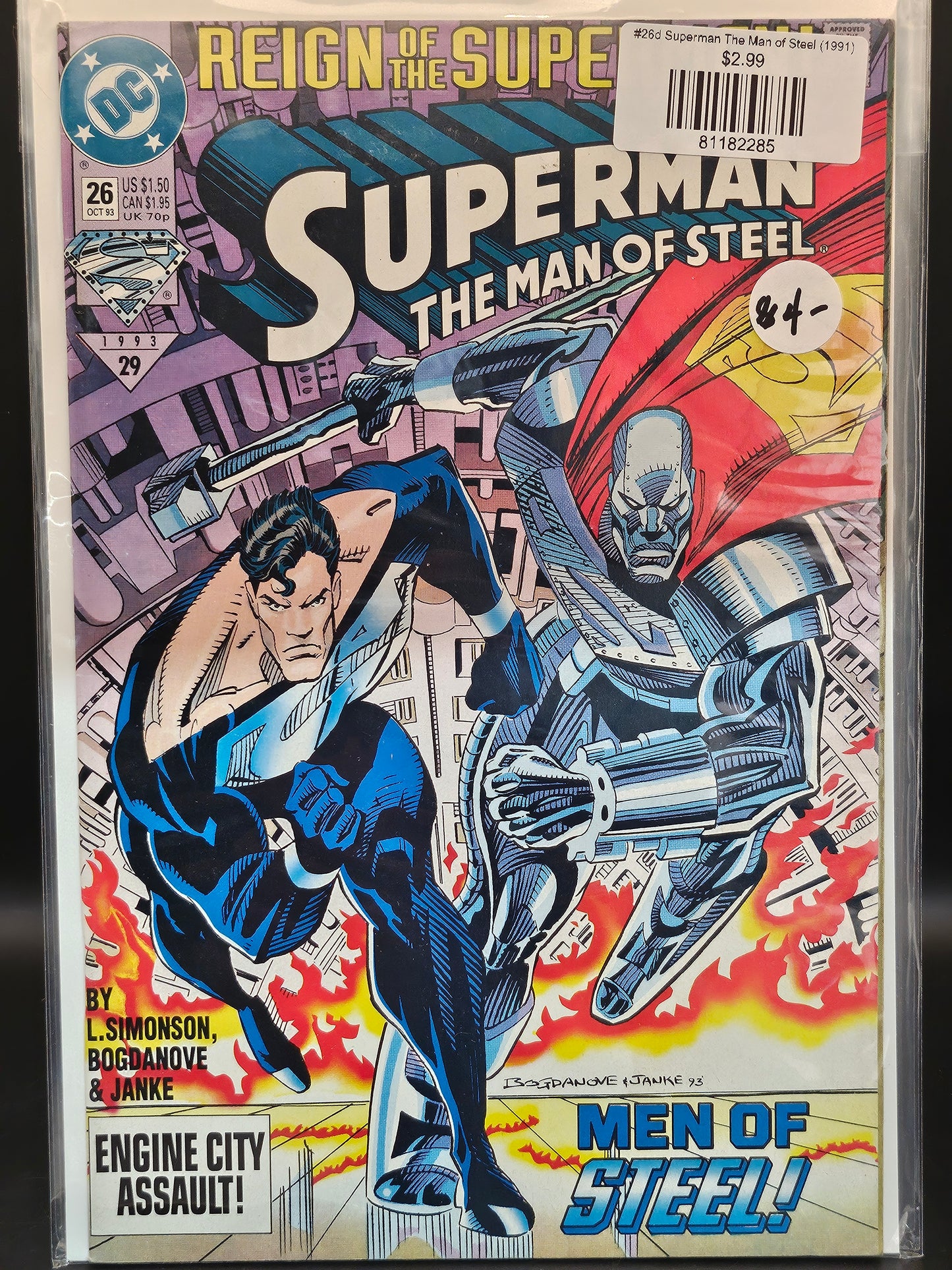 #26d Superman The Man of Steel (1991)