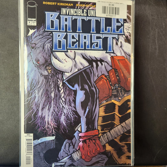 #9B (Daniel) INVINCIBLE UNIVERSE BATTLE BEAST (DANIEL WARREN JOHNSON & MIKE SPICER VAR)