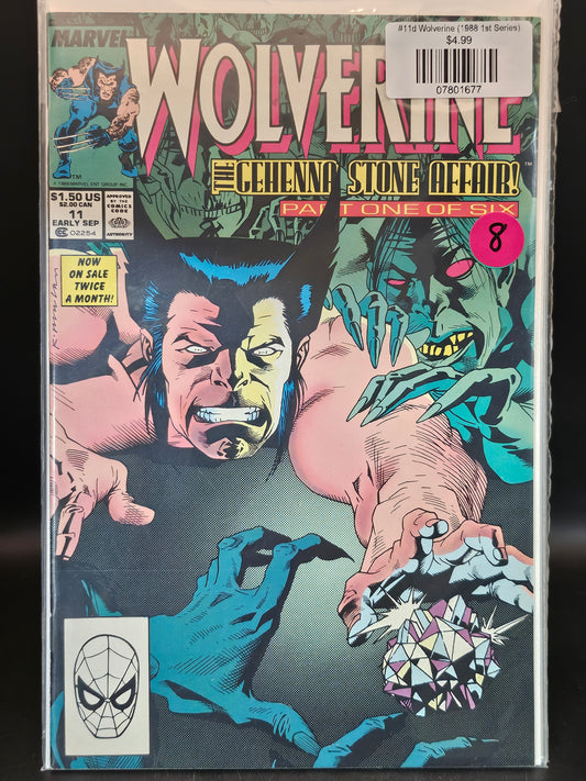 #11d Wolverine (1988 1st Series)