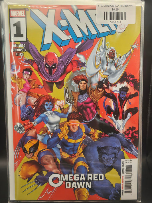 #1 X-MEN: OMEGA RED DAWN