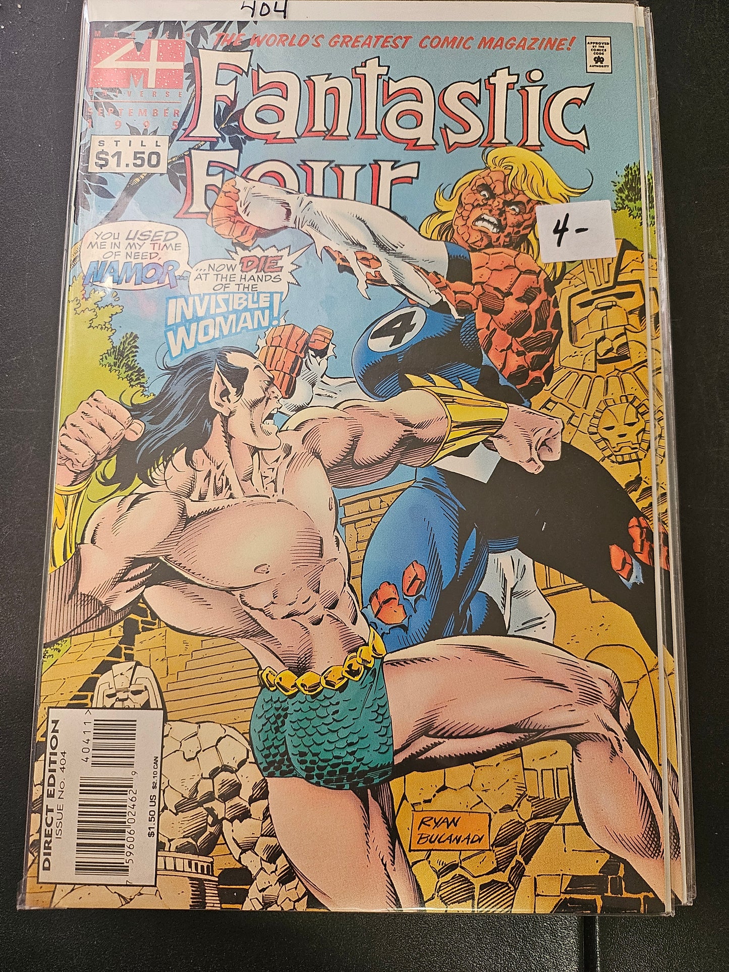 103.125 – Fantastic Four - #404 -1961-95