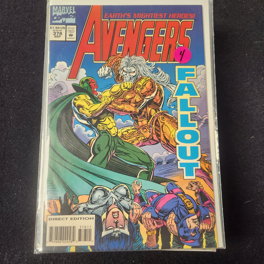 Avengers – Marvel Comics – (1963–1999) – Volume 1 – #378