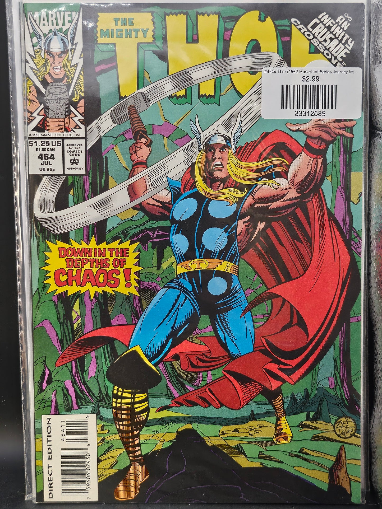 #464d Thor (1962 Marvel 1st Series Journey Into Mystery)