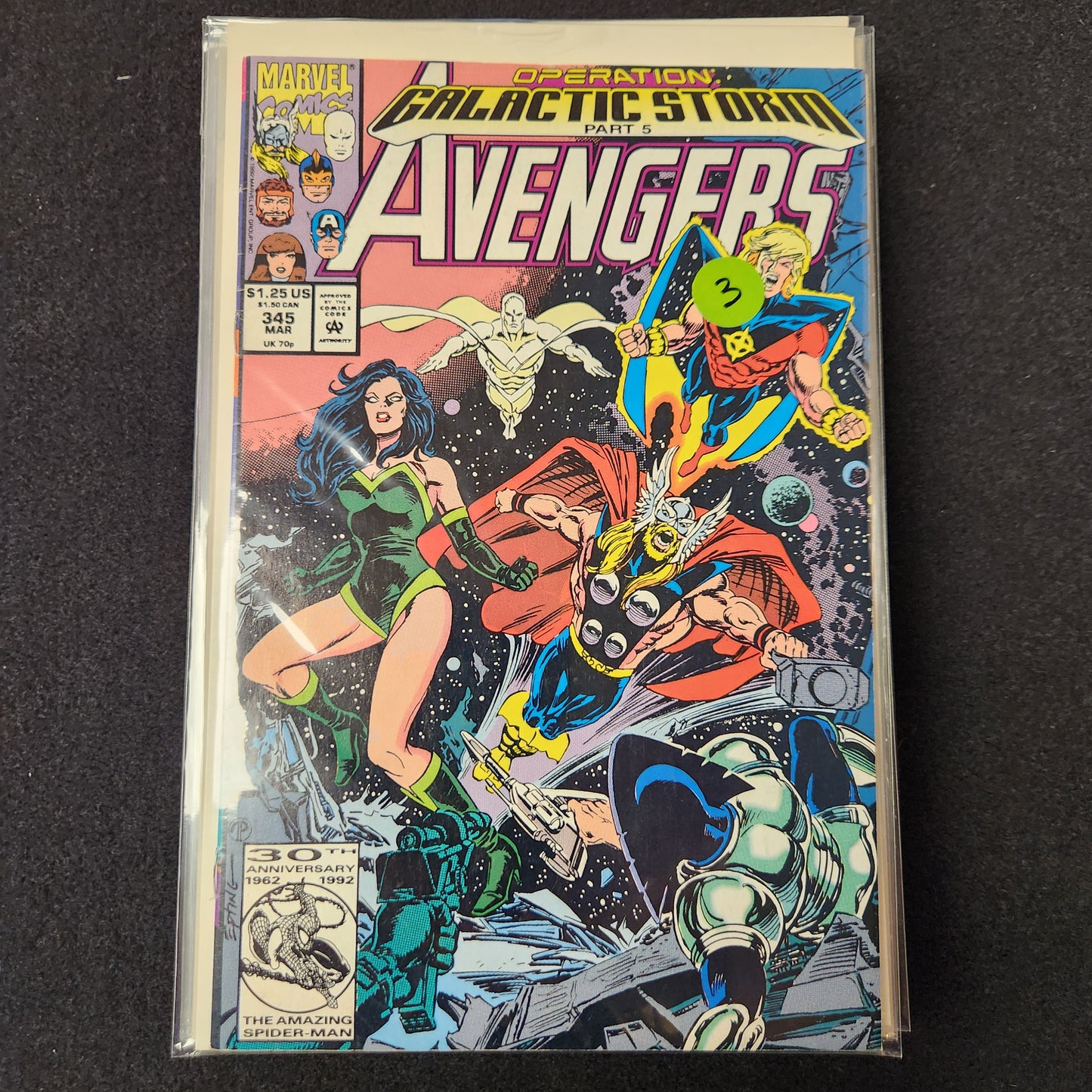 Avengers – Marvel Comics – (1963–1999) – Volume 1 – #345