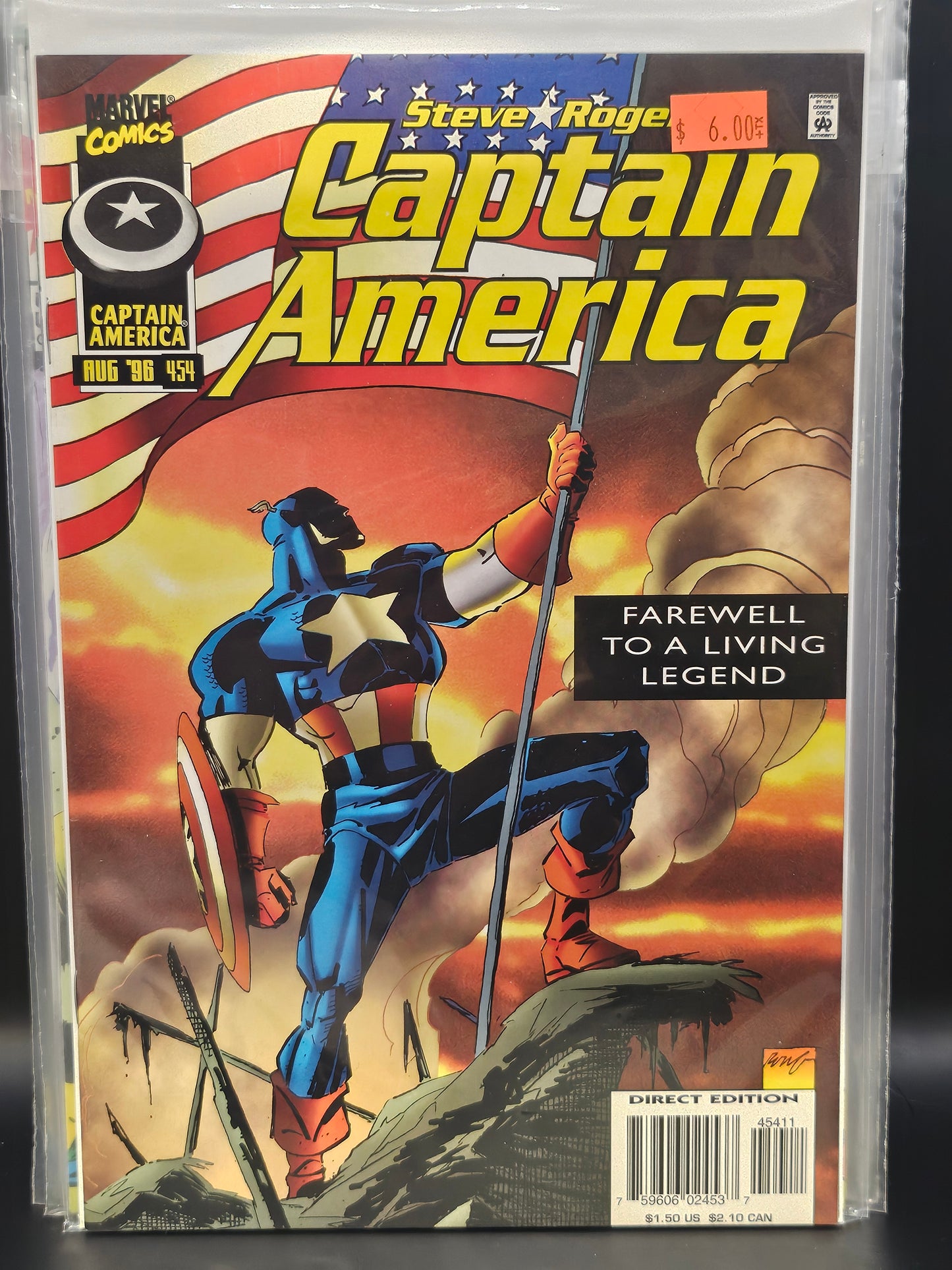 #454 - Captain America (1968 1st Series)