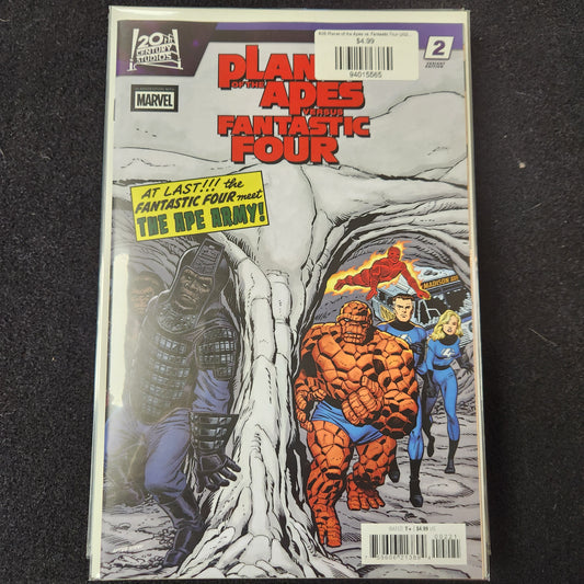 #2B Planet of the Apes vs. Fantastic Four (2026 Marvel)