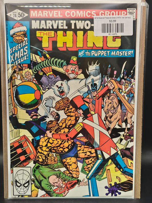 #74 Marvel Two-in-One (1974 1st Series)