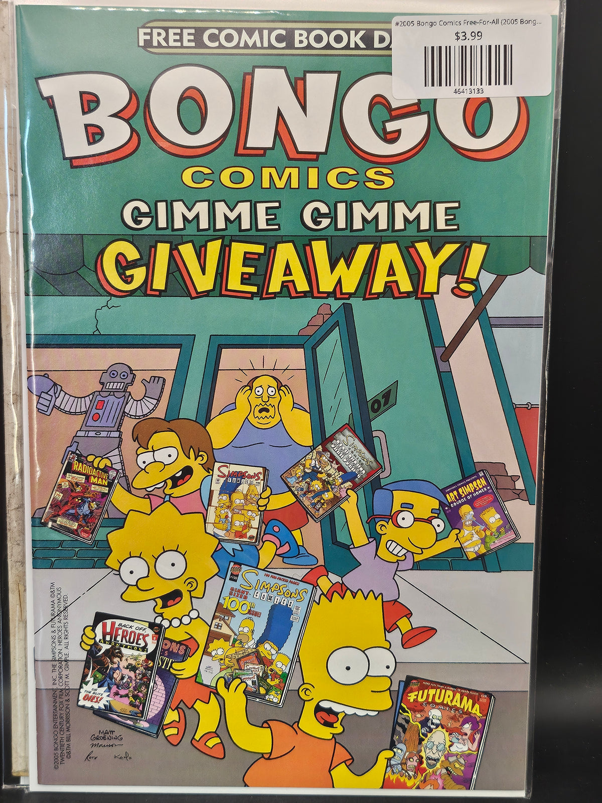#2005 Bongo Comics Free-For-All (2005 Bongo Comics) FCBD
