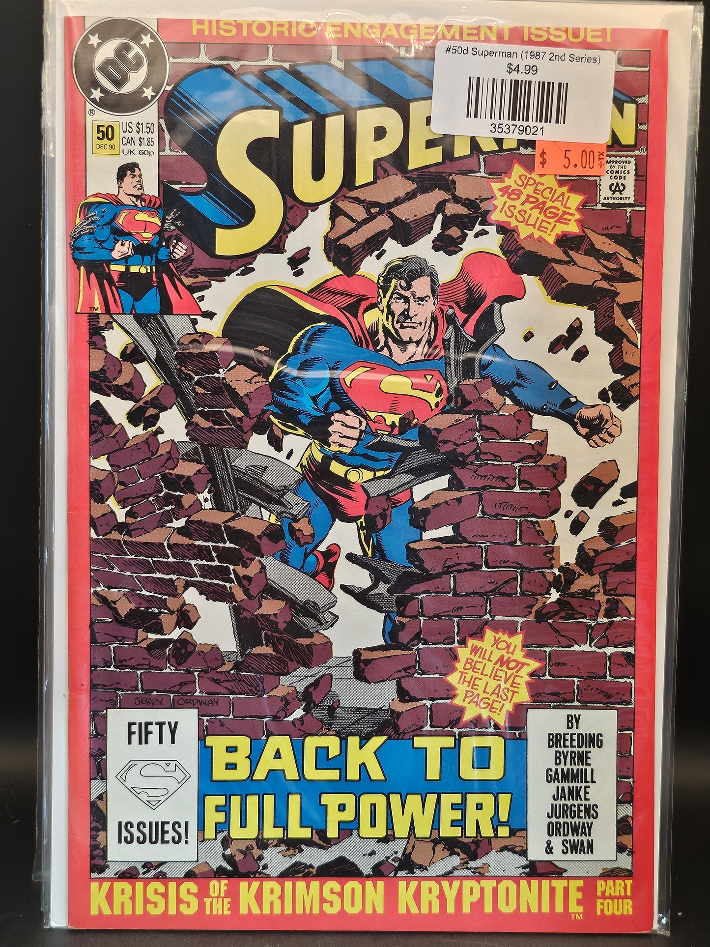 #50d Superman (1987 2nd Series)