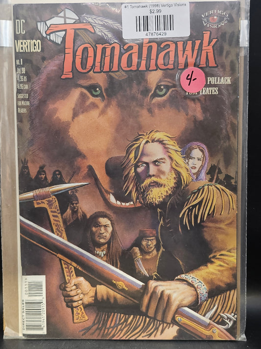 #1 Tomahawk (1998) Vertigo Visions