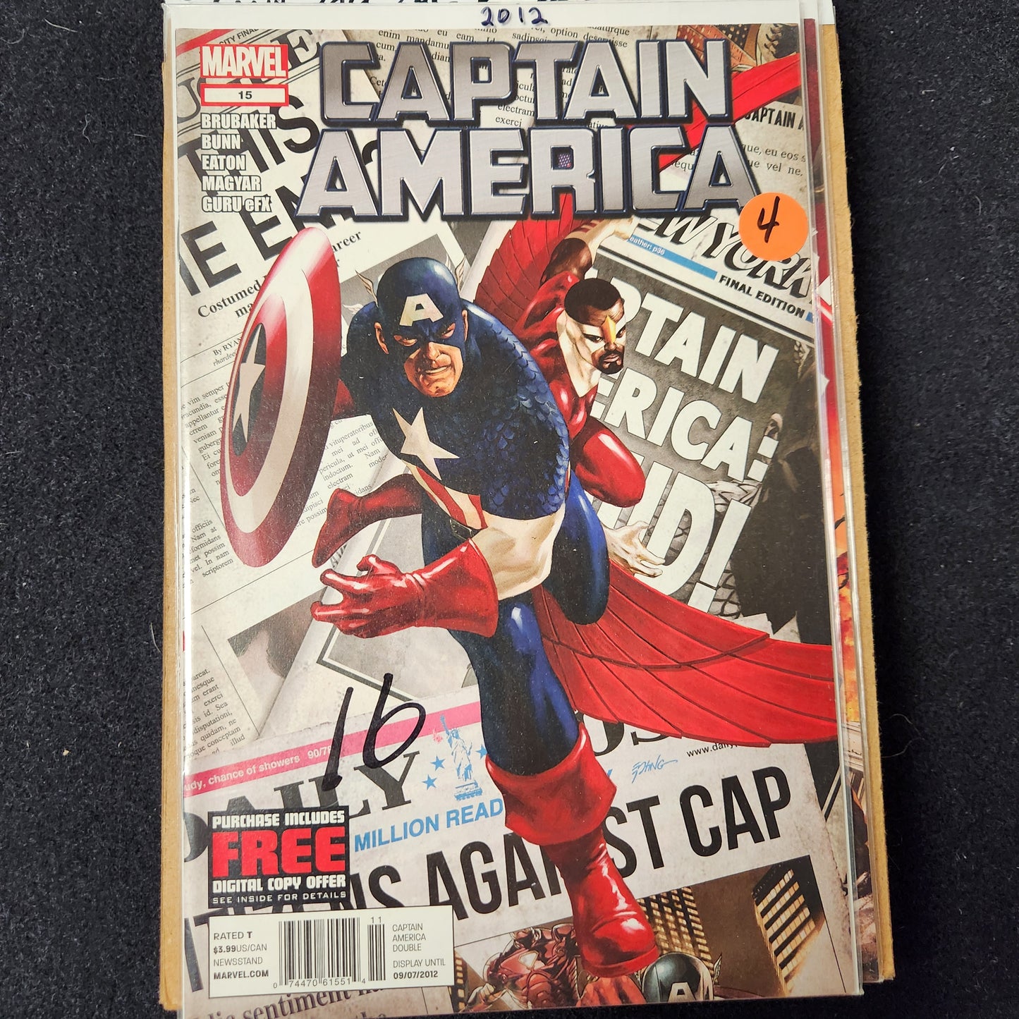 Captain America – Marvel – 2011–2012 – Volume 6 – Ongoing Series – #15