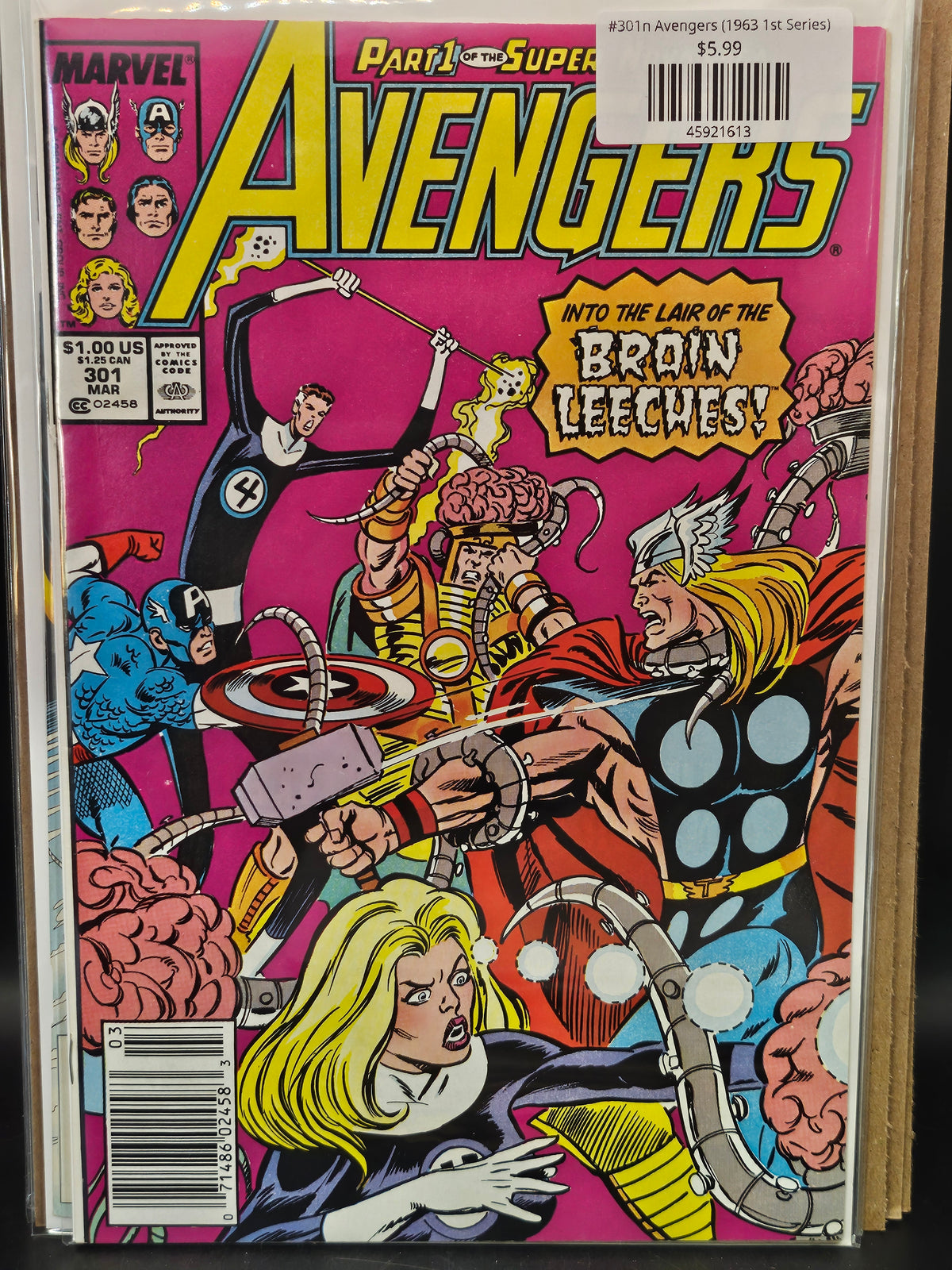 #301n Avengers (1963 1st Series)