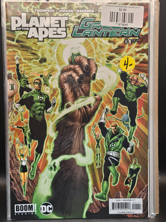 #1 Planet of the Apes Green Lantern (2017)