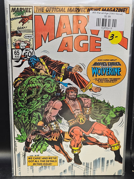 #65 Marvel Age (1983 Marvel)