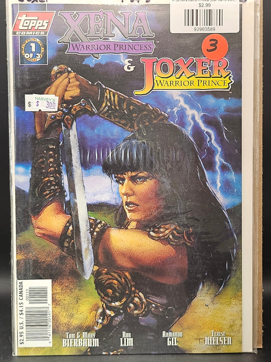 #1UB Xena Warrior Princess Joxer Warrior Prince (1997)