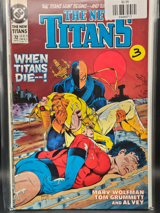 #72 New Teen Titans (1984 2nd Series) New Titans