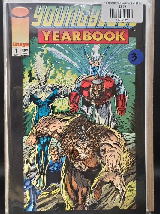 #1 Youngblood Yearbook (1993)