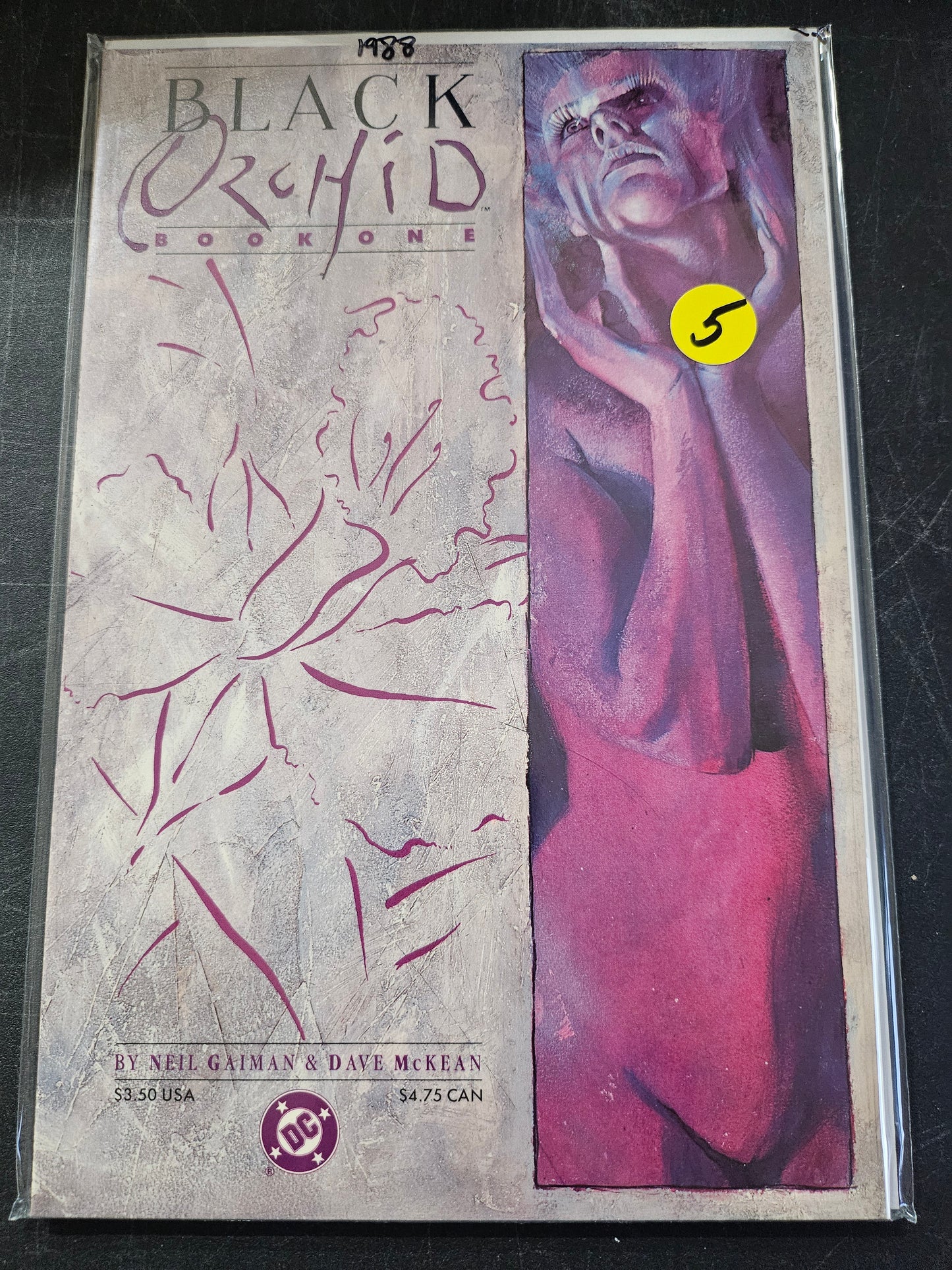 133.100 – #book 1 of 4 – limited series – Black Orchid 1988