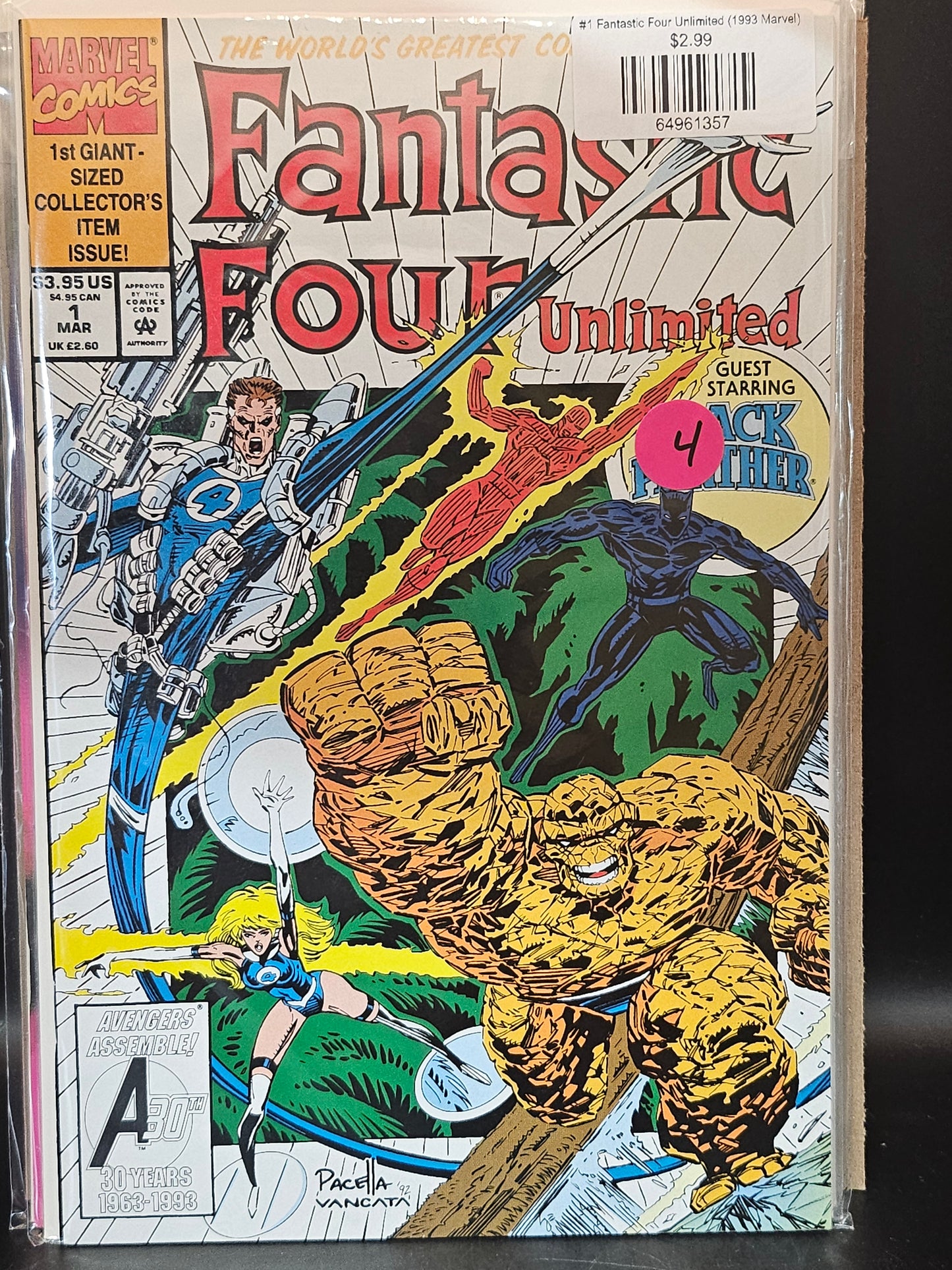 #1 Fantastic Four Unlimited (1993 Marvel)