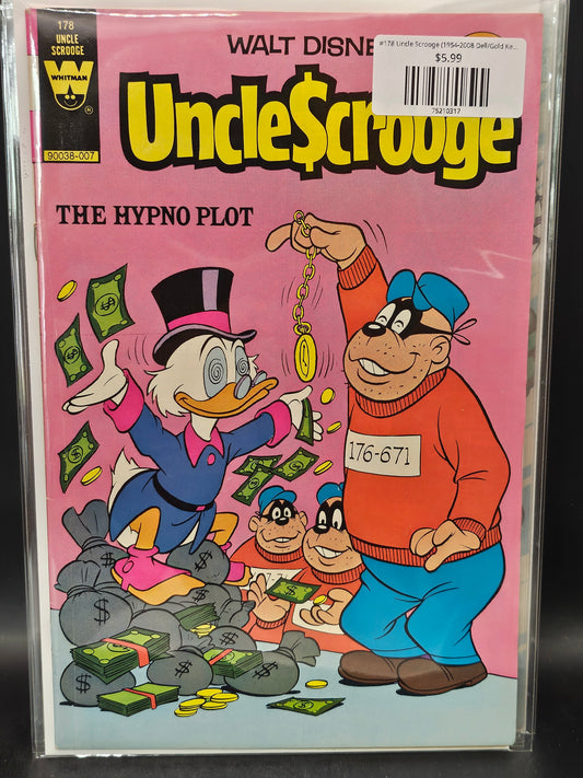 #178 Uncle Scrooge (1954-2008 Dell/Gold Key/Gladstone/Gemstone)
