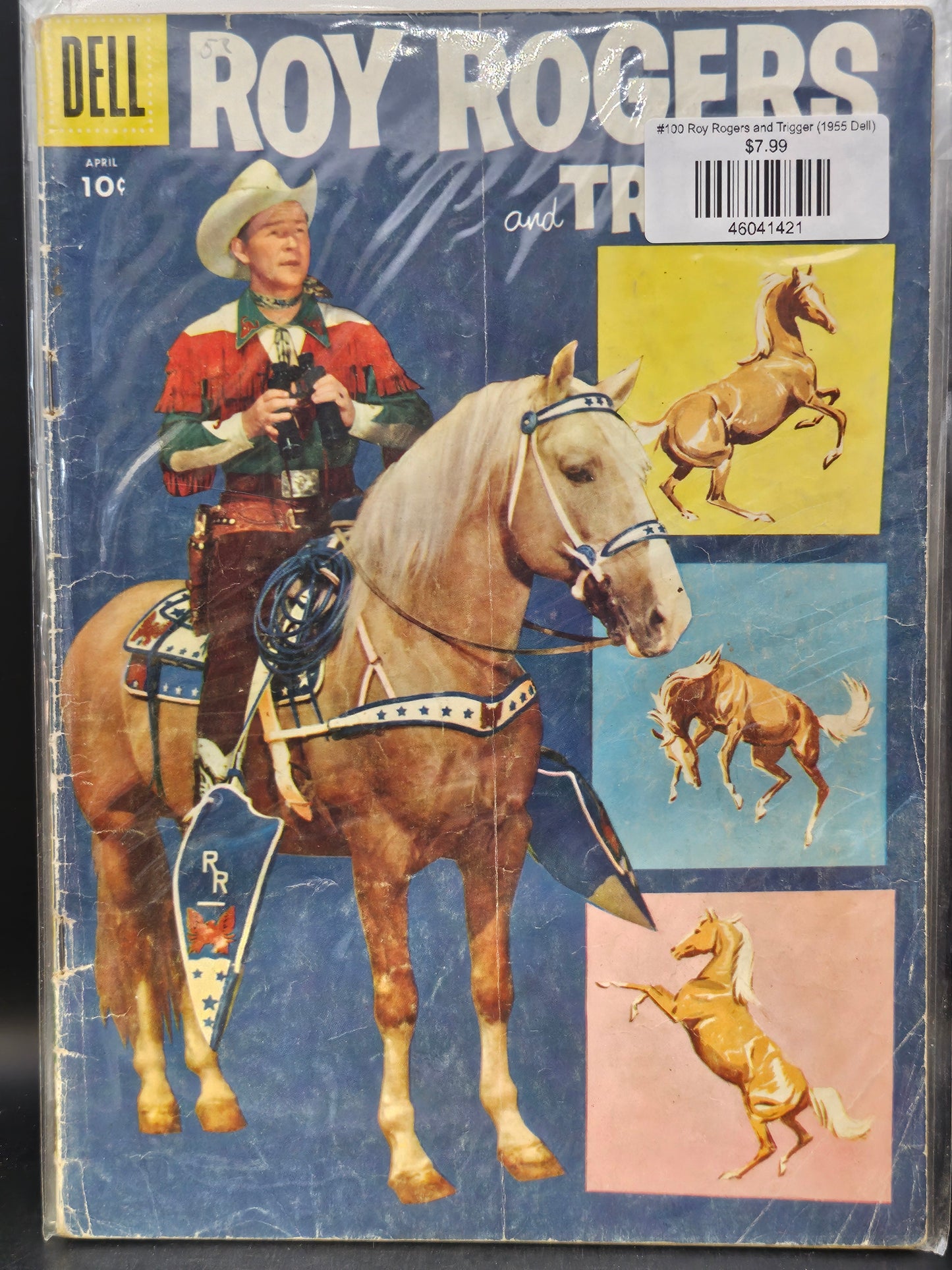 #100 Roy Rogers and Trigger (1955 Dell)