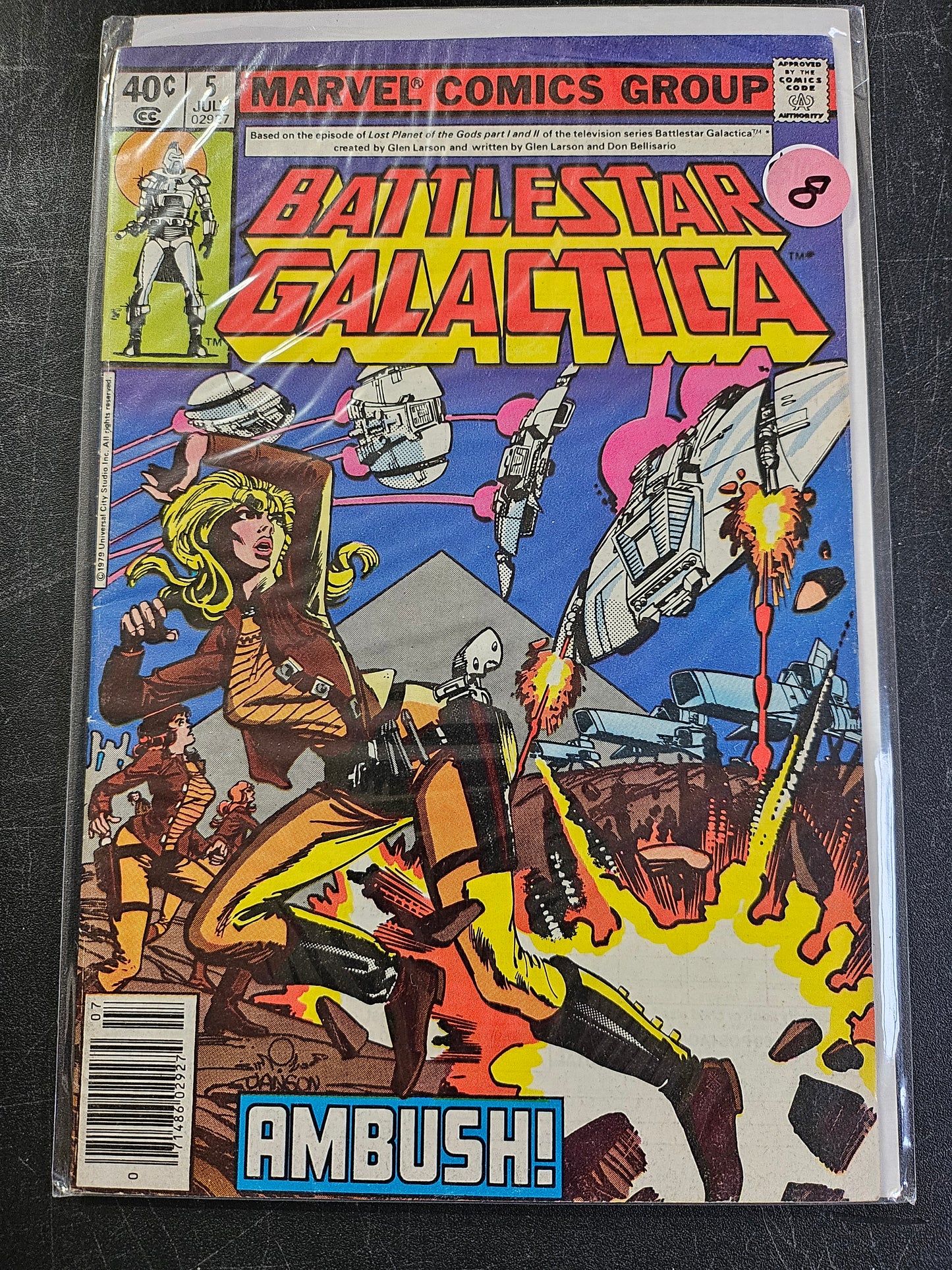 Battlestar Galactica – Marvel Comics – (1979–1981) – Volume 1 – #5