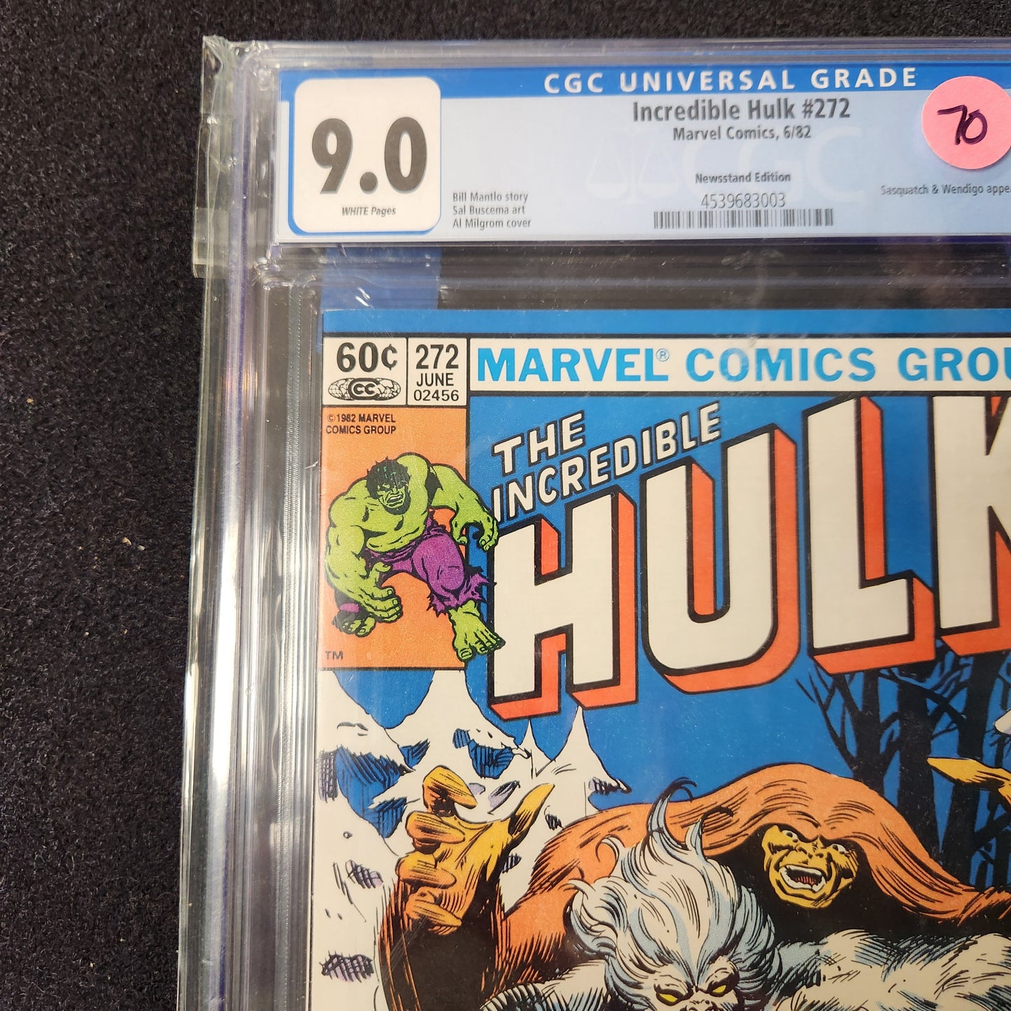 Incredible Hulk Slab #272 (1982)