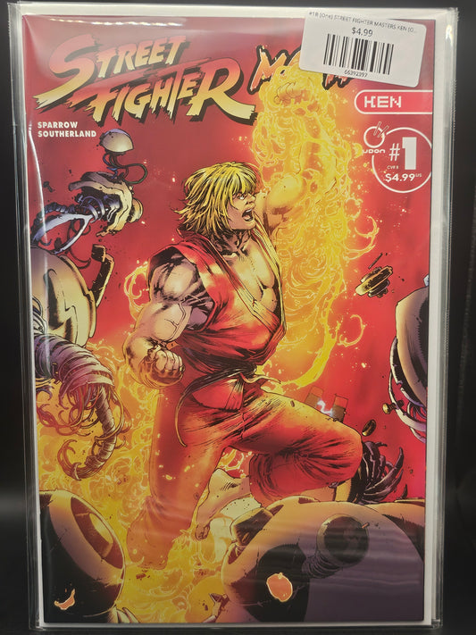 #1B (One) STREET FIGHTER MASTERS KEN (ONE SHOT MATTHEW WELDON VAR)
