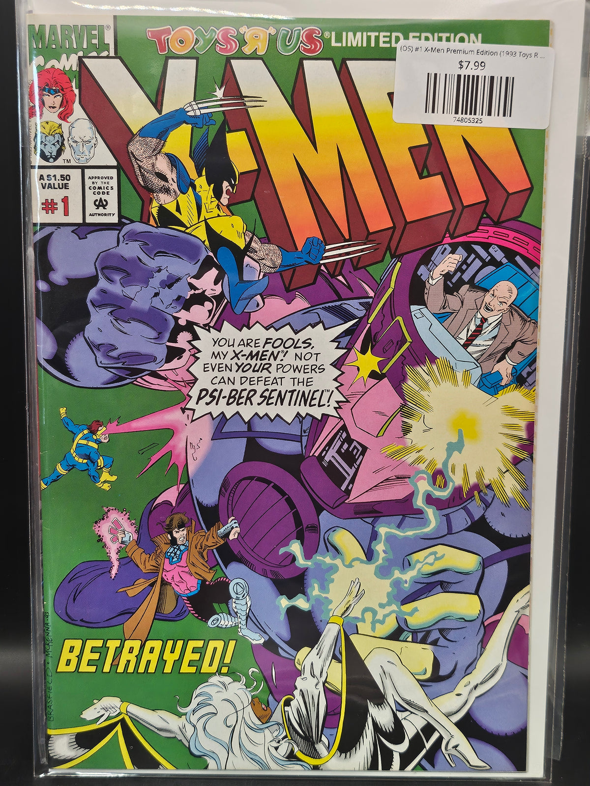 (OS) #1 X-Men Premium Edition (1993 Toys R Us)