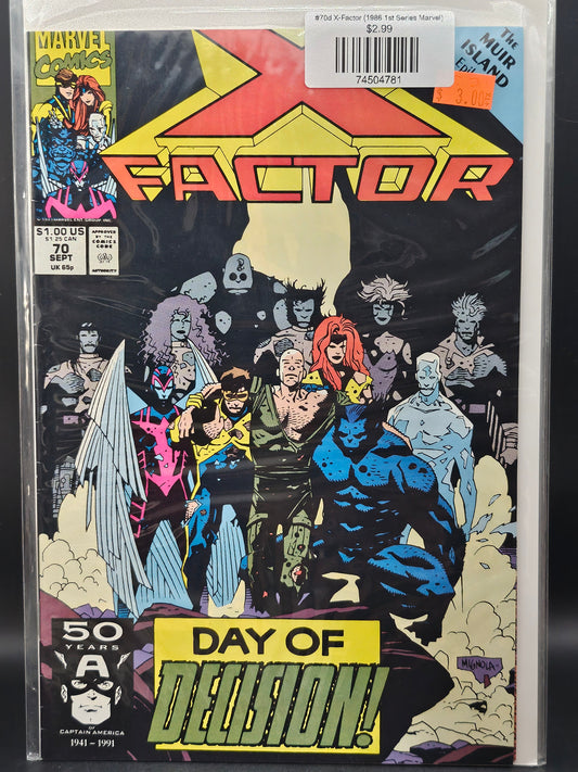 #70d X-Factor (1986 1st Series Marvel)