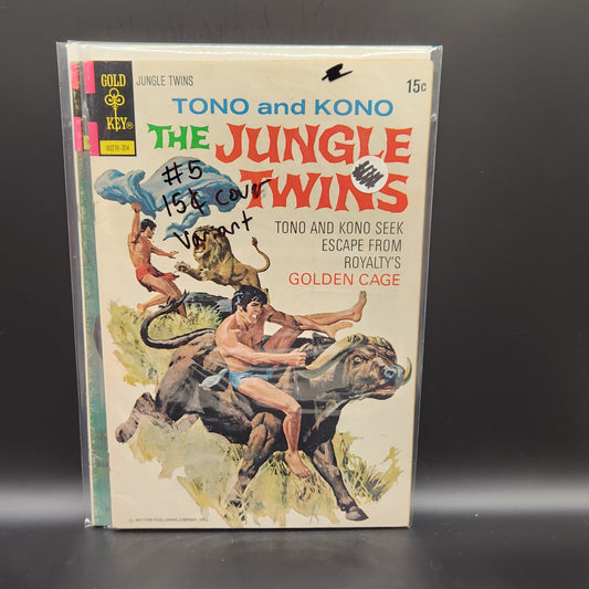 #5-15C Jungle Twins (1972 Gold Key)