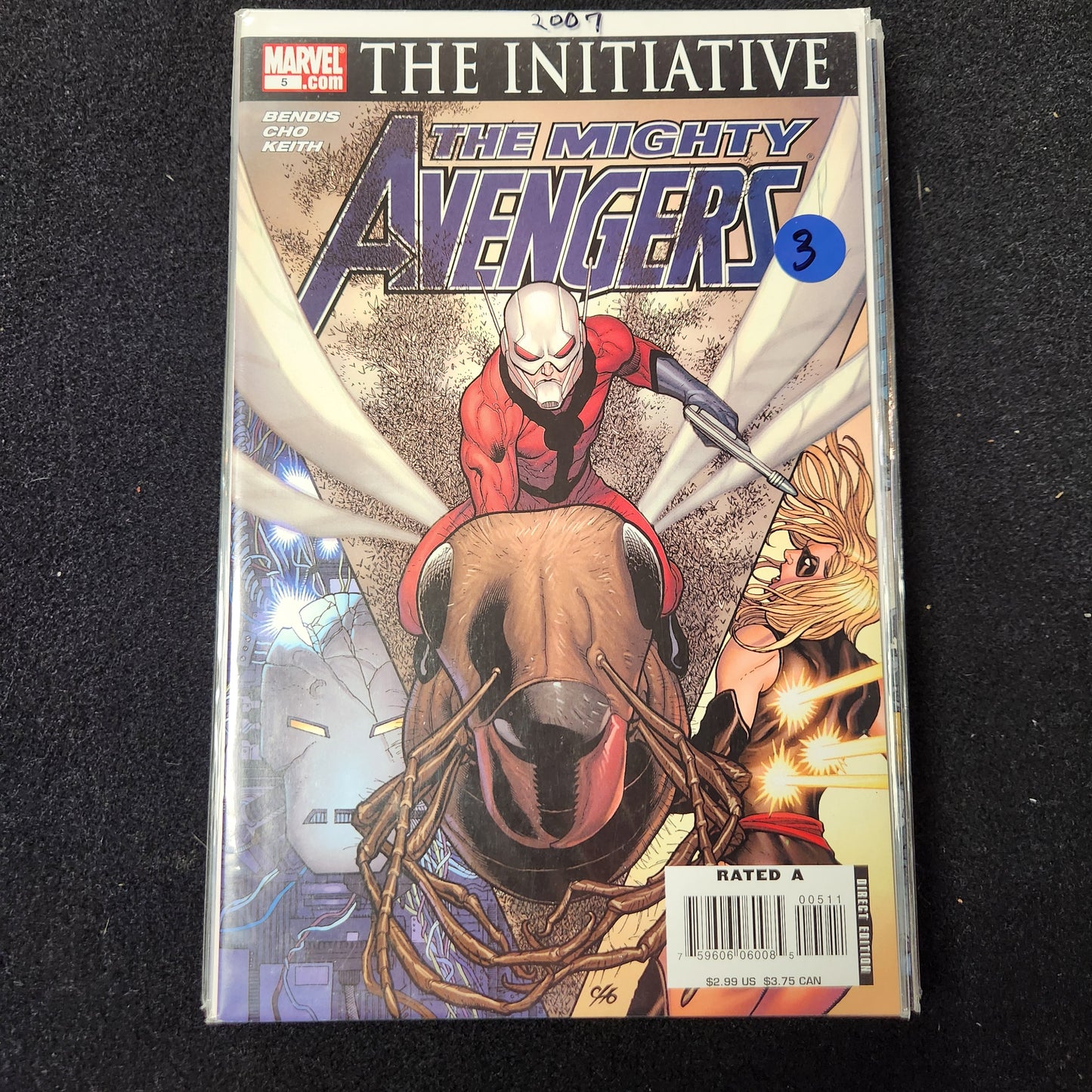 Mighty Avengers #5 (2007-10) dark blue $3