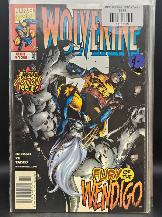 #129n Wolverine (1988 1st Series)