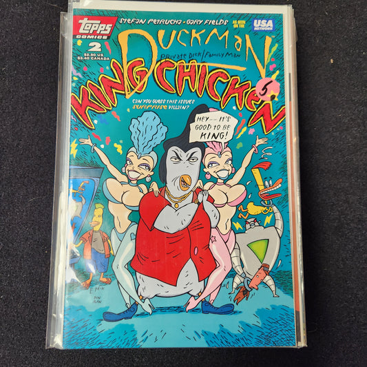 105.118 – Cartoon Odds - #2 - (Duckman King Chicken)