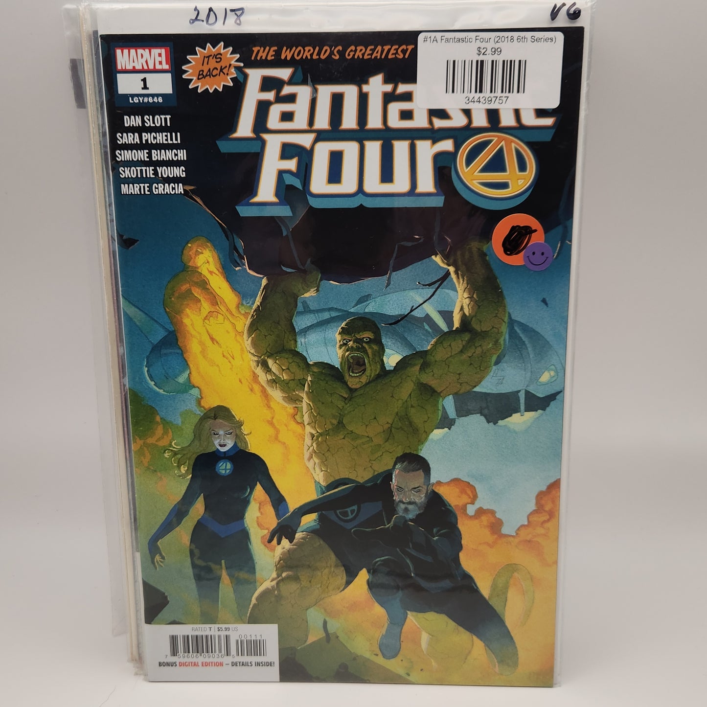#1A Fantastic Four (2018 6th Series)