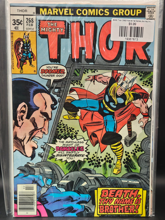 #268 Thor (1962 Marvel 1st Series Journey Into Mystery)