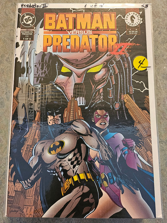 Batman vs. Predator II: Bloodmatch – DC/Dark Horse – (1994–1995) – Volume 1 – Limited Series – #1 of 4
