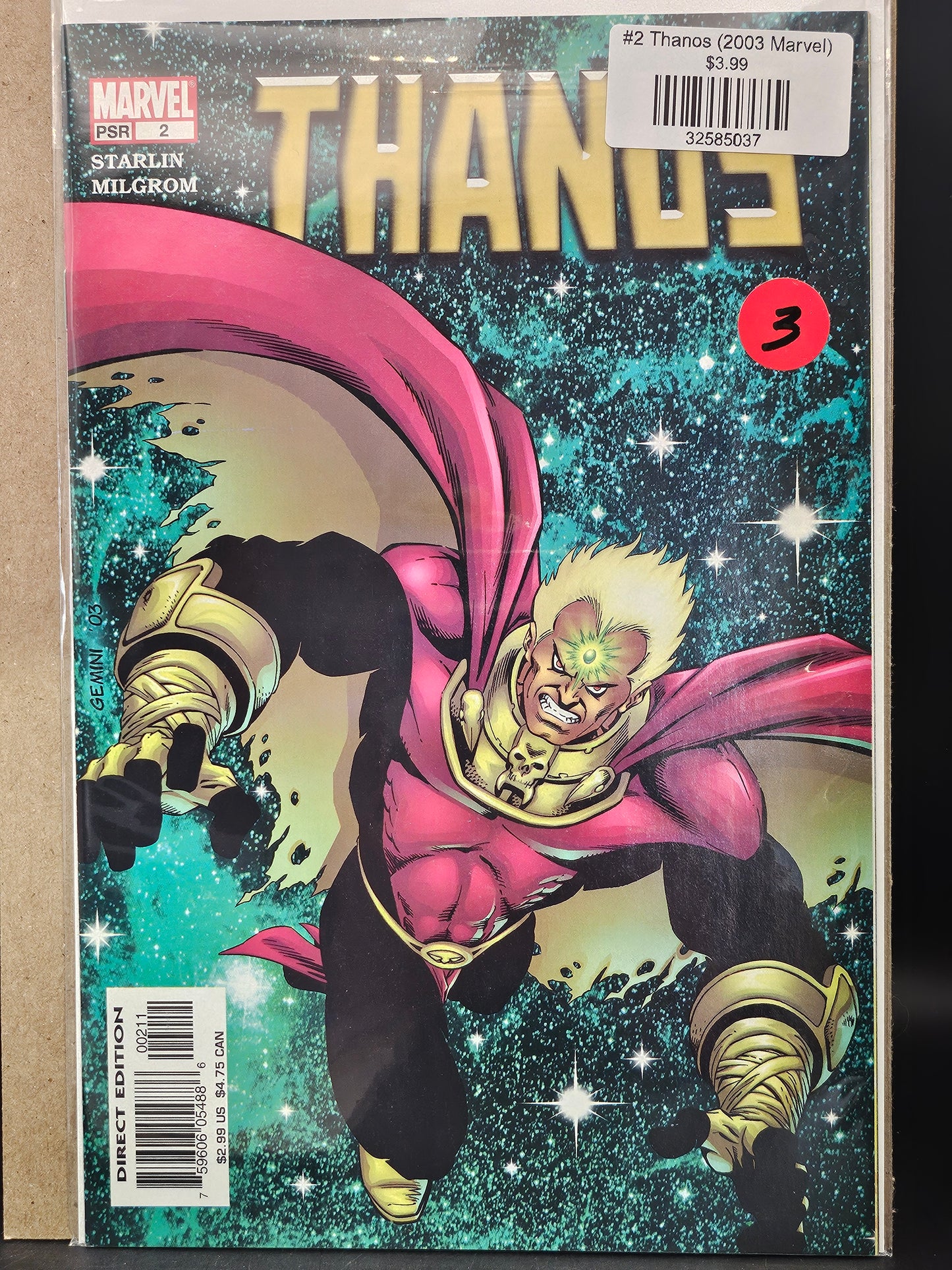 #2 Thanos (2003 Marvel)